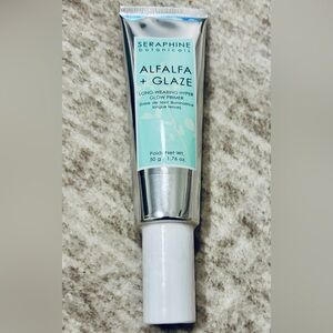 NEW! SEALED $52 Seraphine Botanicals Alfalfa+Glaze Hyper Glow Primer - Gossamer